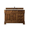 James Martin Brookfield 48" Country Oak Single Vanity with 3 cm Eternal Marfil Quartz Top 147-114-5276-3EMR