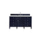 James Martin Brittany 60" Victory Blue Single Vanity with 3 cm Ethereal Noctis Quartz Top 650-V60S-VBL-3ENC