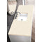 James Martin Athens 60" Single Vanity Cabinet Glossy White with 3 cm Eternal Marfil Top E645-V60S-GW-3EMR