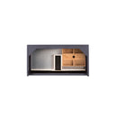 James Martin Milan 35.4" Single Vanity Cabinet Modern Gray Glossy 801-V35.4-MGG