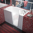 MediTub Walk-In 32" x 60" Right Drain White Air Jetted Walk-In Bathtub