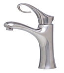 ALFI Brushed Nickel Single Lever Bathroom Faucet AB1295-BN