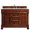 James Martin Brookfield 60" Warm Cherry Single Vanity with 3 cm Eternal Marfil Quartz Top 147-114-5381-3EMR