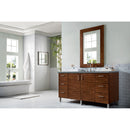 James Martin Metropolitan 60" Single Vanity American Walnut with 3 cm Cala Blue Quartz Top 850-V60S-AWT-3CBL