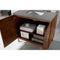 James Martin Metropolitan 36" Single Vanity American Walnut with 3 cm Gray Expo Quartz Top 850-V36-AWT-3GEX