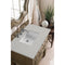 James Martin Castilian 36" Single Vanity Empire Gray with 3 cm Eternal Serena Quartz Top 160-V36-EG-3ESR