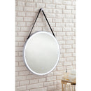 James Martin Annapolis 27.6" Round Anti-Fogging LED Mirror Brushed Nickel 911-M27.6-BNK