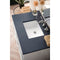 James Martin Athens 36" Single Vanity Cabinet Glossy White with 3 cm Charcoal Soapstone Quartz Top E645-V36-GW-3CSP