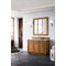 James Martin Bristol 48" Single Vanity Saddle Brown with 3 cm Carrara Marble Top 157-V48-SBR-3CAR