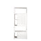 James Martin Athens 60" Double Vanity Cabinet Glossy White with 3 cm Ethereal Noctis Top E645-V60D-GW-3ENC