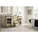 James Martin Bristol 72" Double Vanity Vintage Vanilla with 3 cm Eternal Serena Quartz Top 157-V72-VV-3ESR