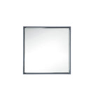 James Martin Milan 35.4" Single Vanity Cabinet Modern Gray Glossy with Glossy White Composite Top 801V35.4MGGGW