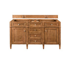 James Martin Brittany 60" Saddle Brown Double Vanity 650-V60D-SBR