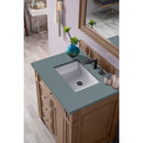 James Martin Bristol 30" Single Vanity Whitewashed Walnut with 3 cm Cala Blue Quartz Top 157-V30-WW-3CBL