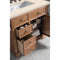 James Martin Savannah 36" Single Vanity Cabinet Driftwood with 3 cm Eternal Marfil Quartz Top 238-104-5511-3EMR