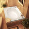 Atlantis Whirlpools Vogue 43" x 84" Rectangular Air Jetted Bathtub