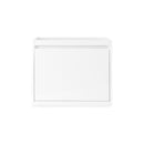 James Martin Milan 23.6" Single Vanity Cabinet Glossy White 801-V23.6-GW