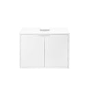 James Martin Boston 25" Storage Cabinet Glossy White C105-SC25-GW