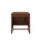 James Martin Athens 36" Single Vanity Cabinet Mid Century Acacia with 3 cm Eternal Serena Top E645-V36-MCA-3ESR