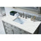 James Martin Brittany 48" Urban Gray Single Vanity with 3 cm Ethereal Noctis Quartz Top 650-V48-UGR-3ENC