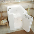 MediTub Walk-In 32" x 38" Right Door White Whirlpool Jetted Walk-In Bathtub