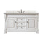 James Martin Brookfield 60" Bright White Single Vanity with 3 cm Eternal Serena Quartz Top 147-V60S-BW-3ESR