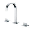 ALFI Brushed Nickel Gooseneck Widespread Bathroom Faucet AB1336-BN