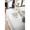 James Martin Athens 48" Single Vanity Cabinet Glossy White with 3 cm Classic White Quartz Top E645-V48-GW-3CLW