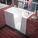 MediTub Walk-In 32" x 60" Right Drain White Soaking Walk-In Bathtub