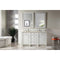 James Martin Bristol 60" Double Vanity Bright White with 3 cm Eternal Marfil Quartz Top 157-V60D-BW-3EMR