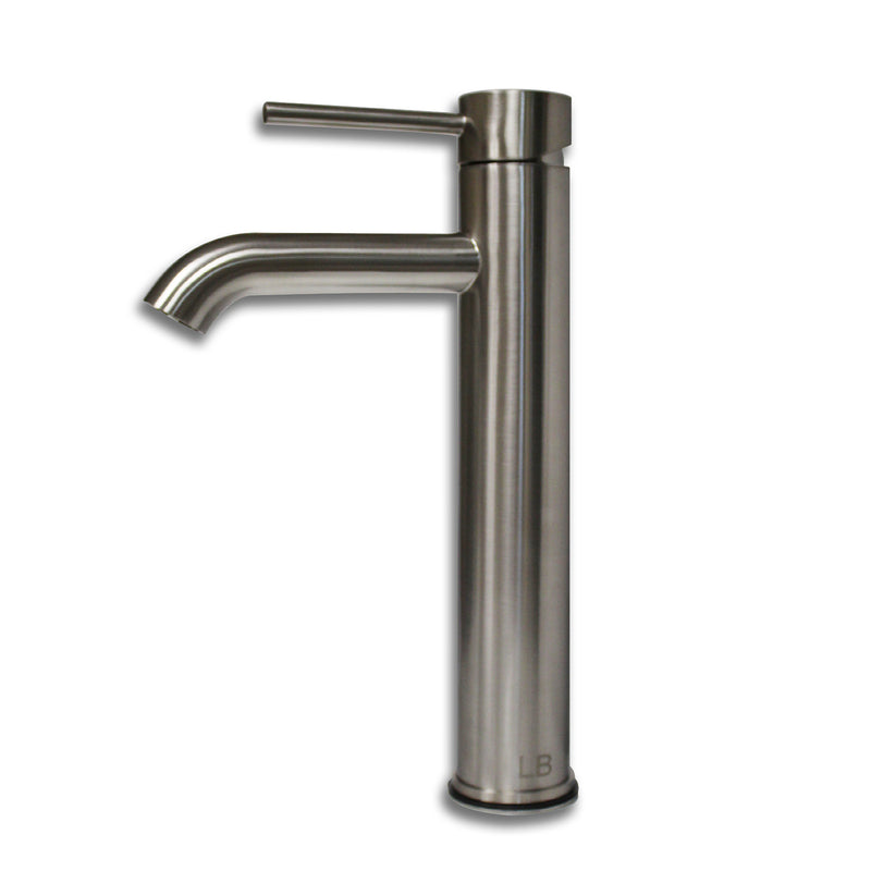 Cambridge Plumbing Single Stem Tall 12 Inch BN Vanity Faucet