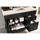 James Martin Brookfield 48" Antique Black Single Vanity with 3 cm Eternal Marfil Quartz Top 147-114-5236-3EMR