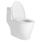 LessCare LT3 Dual Flush Elongated One-Piece Ceramic Toilet