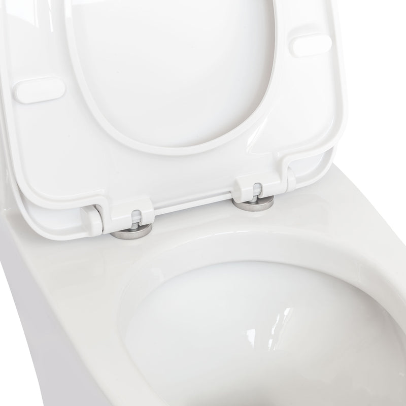 LessCare LT3 Dual Flush Elongated One-Piece Ceramic Toilet