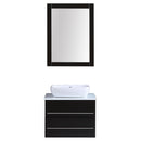 Vanity Cabinet Espresso Modern 24.25"W LV11-24B LV11-24B