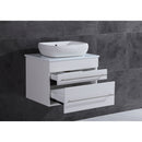 LessCare Vanity Cabinet White Modern 24.25" LV11-24W