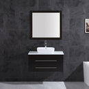 LessCare Vanity Cabinet Espresso Modern 36" LV11-36B