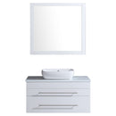 Vanity Cabinet White Modern 36"W LV11-36W LV11-36W