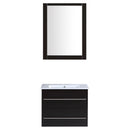 Vanity Cabinet Espresso Modern 23.875"W LV12-24B LV12-24B