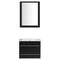 Vanity Cabinet Espresso Modern 23.875"W LV12-24B LV12-24B