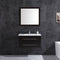 LessCare Vanity Cabinet Espresso Modern 35.625" LV12-36B