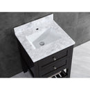 LessCare Vanity Cabinet Set Espresso 23.5" LV6-24B