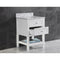 LessCare Vanity Cabinet Set White 23.5" LV6-24W