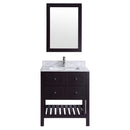 LessCare Vanity Cabinet Set Espresso 35.5"W LV6-36B