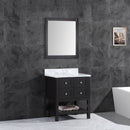 LessCare Vanity Cabinet Set Espresso 35.5" LV6-36B