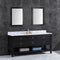 LessCare Vanity Cabinet Set Espresso 59" LV6-60B