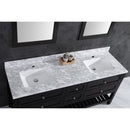 LessCare Vanity Cabinet Set Espresso 59" LV6-60B