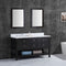 LessCare Vanity Cabinet Set Espresso 71" LV6-72B