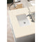 James Martin Athens 36" Single Vanity Cabinet Glossy White with 3 cm Eternal Marfil Top E645-V36-GW-3EMR