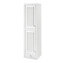 James Martin Athens 60" Single Vanity Cabinet  Glossy White with 3 cm Cala Blue Top E645-V60S-GW-3CBL